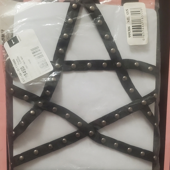 NEW Dolls Kill Bondage Pentagram Caged Skirt - Picture 5 of 5